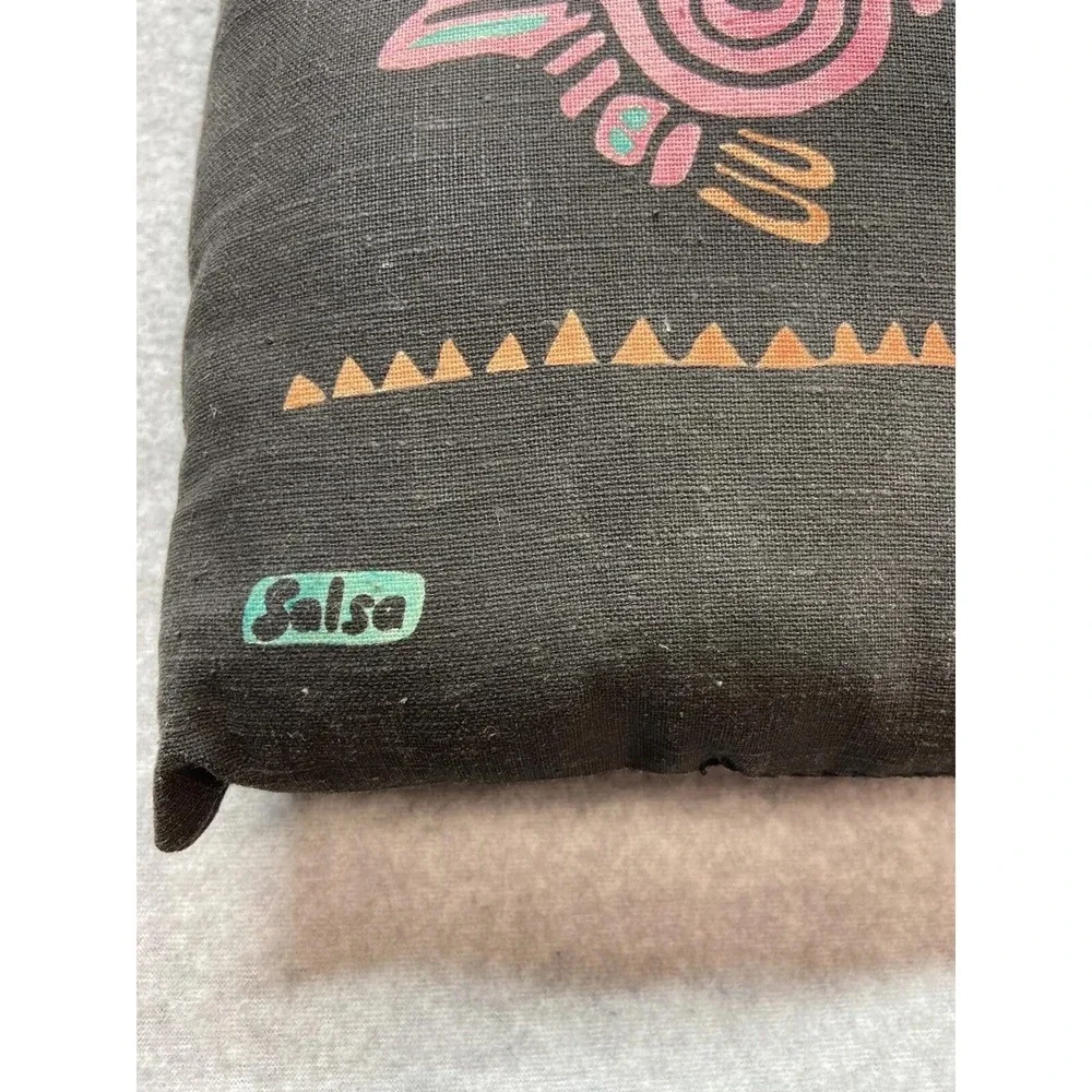 Vintage Salsa Folk Art Animal Pillow 15
